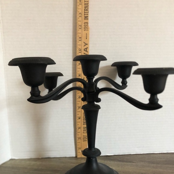 Elegant Black Candelabra - Picture 9 of 11